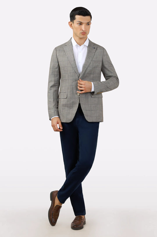 Brown Men Blazer