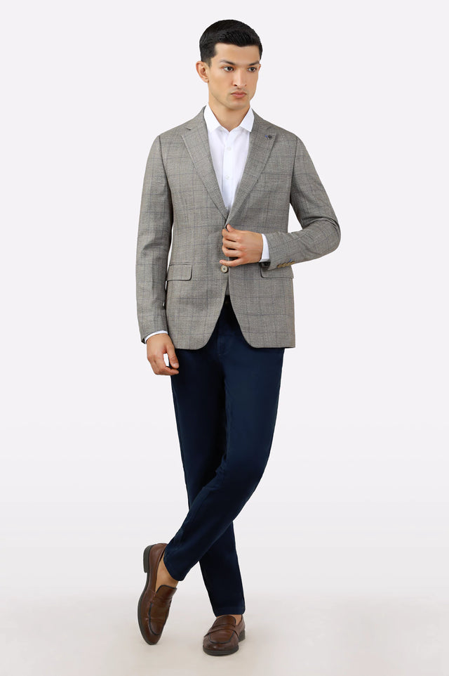 Brown Men Blazer