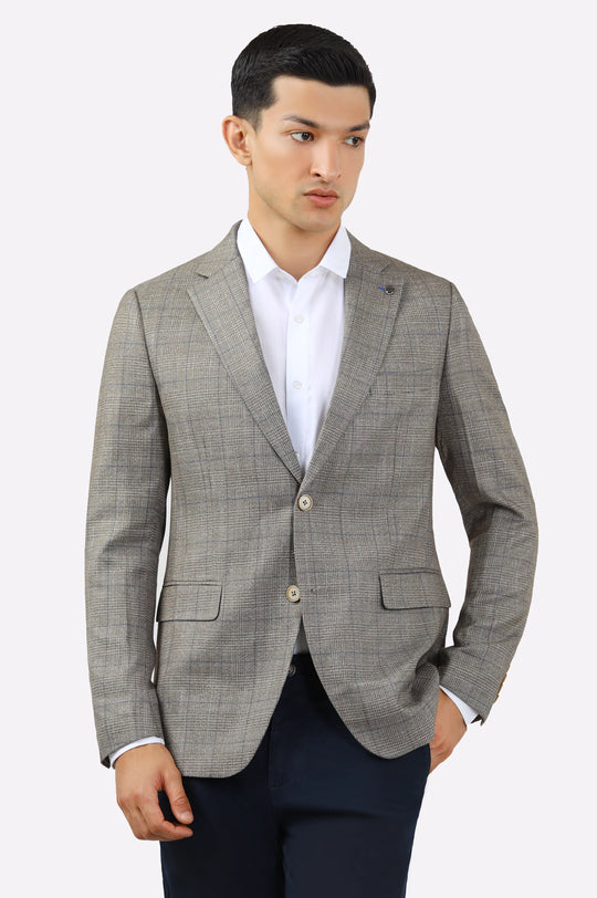 Brown Men Blazer