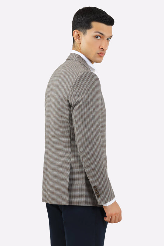 Brown Men Blazer