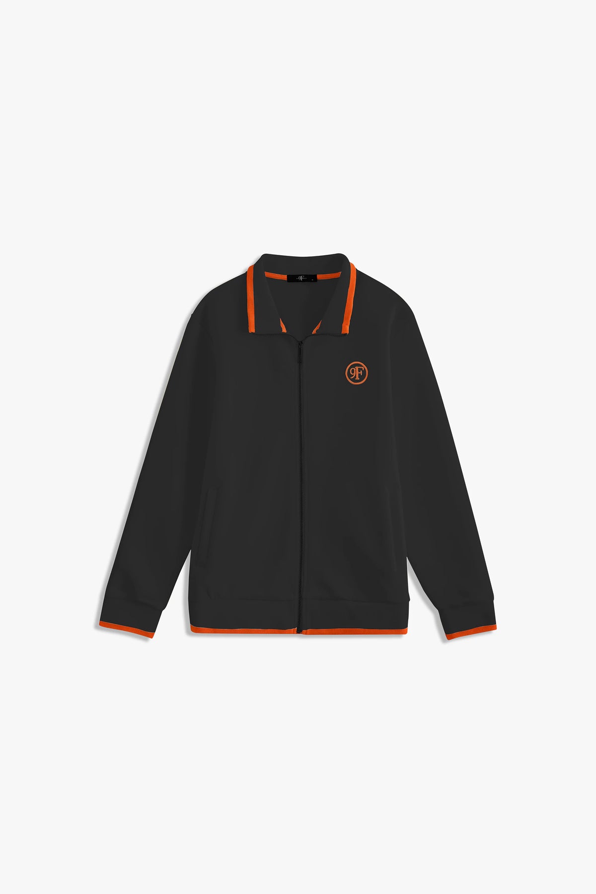 TIPPING COLLAR ZIPPER JACKET