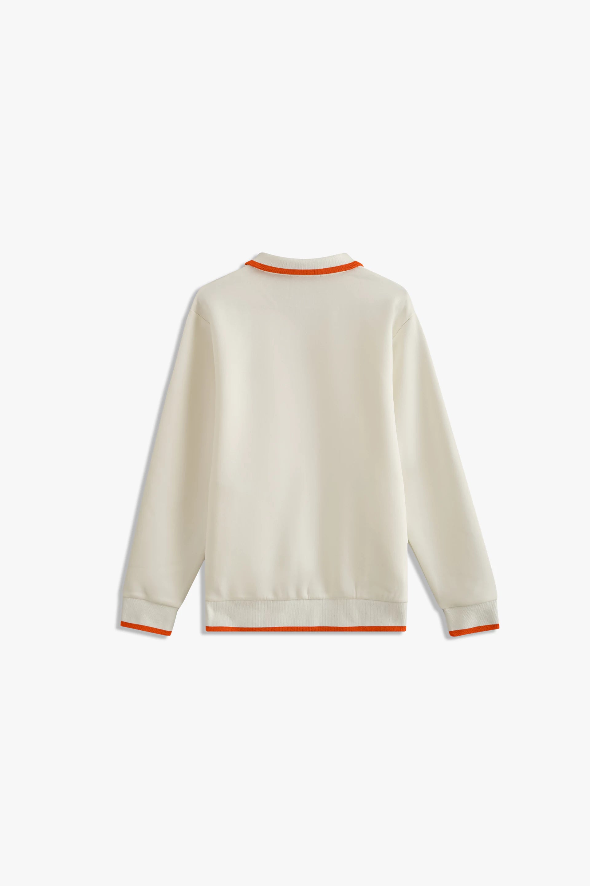 Tipping Collar Zipper Jacket