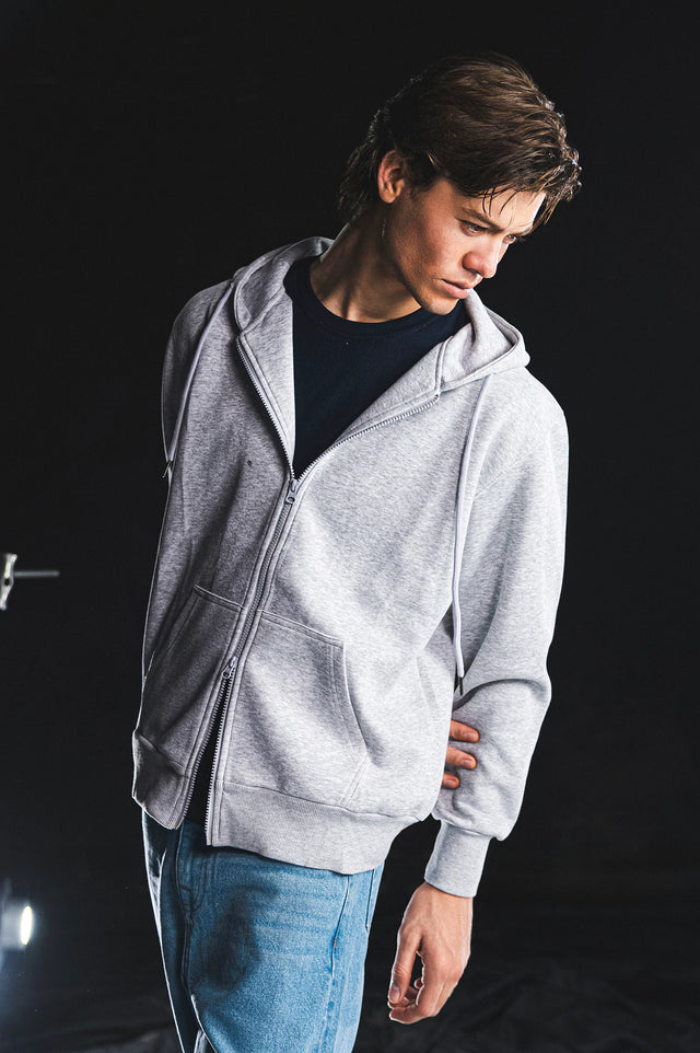 Basic Zipper Hoodie
