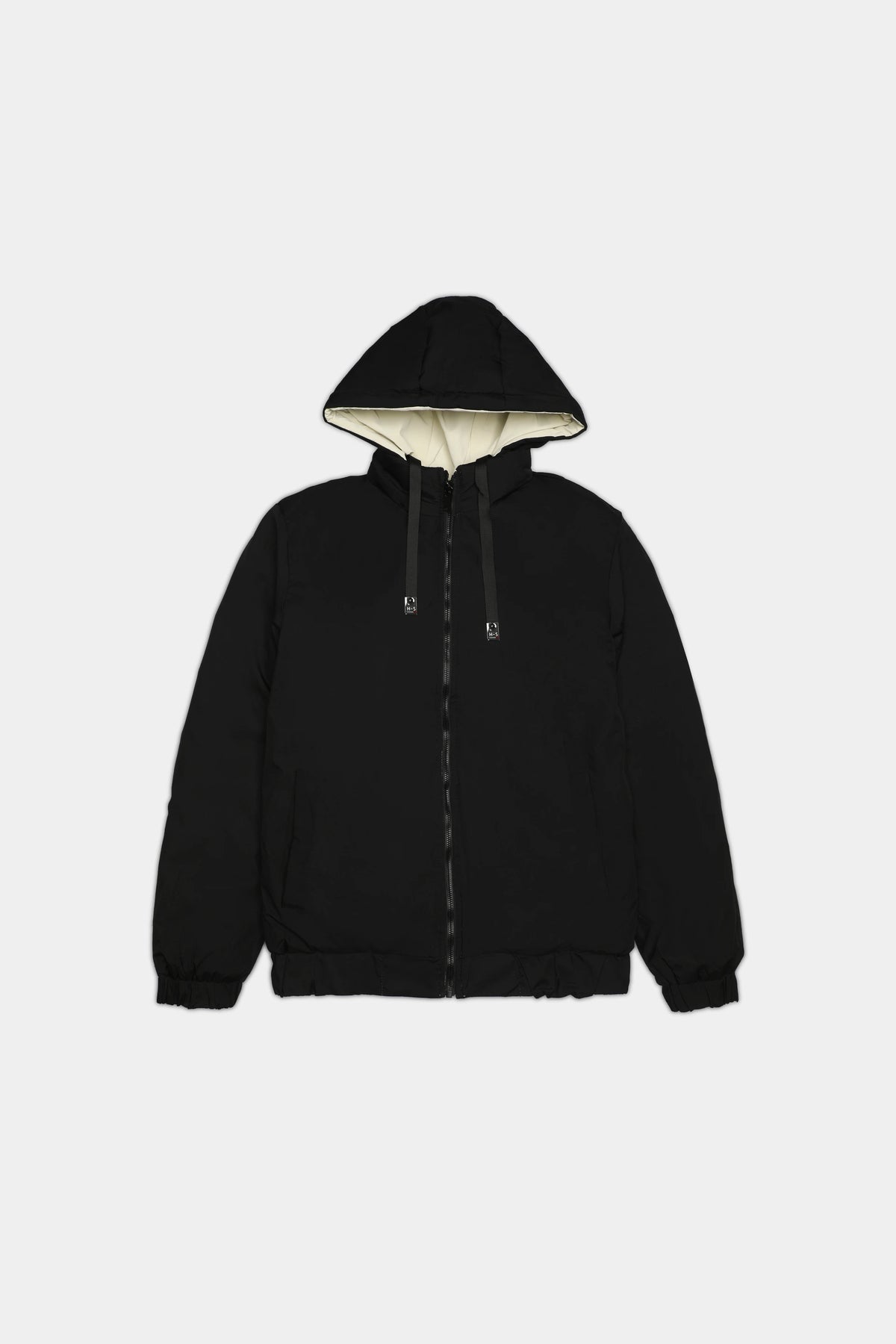 Off White Men Puffer Hooded Jacket