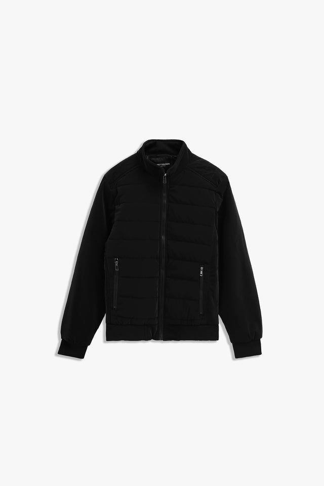 Mock Neck Puffer Jacket