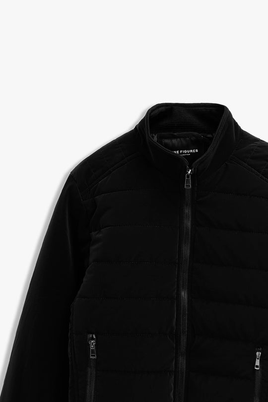 Mock Neck Puffer Jacket