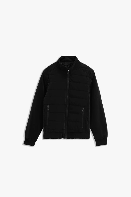 Mock Neck Puffer Jacket