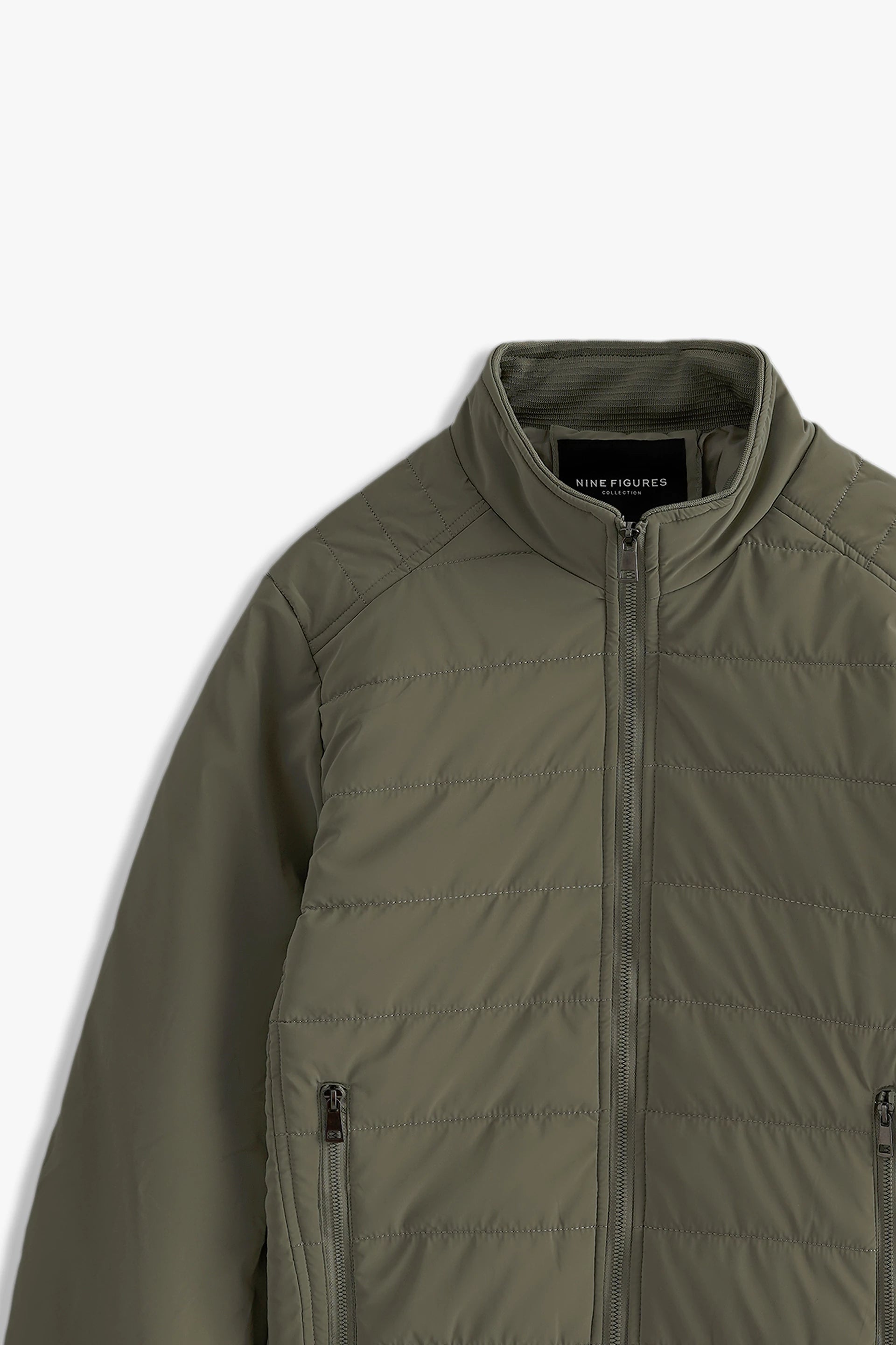Mock Neck Puffer Jacket