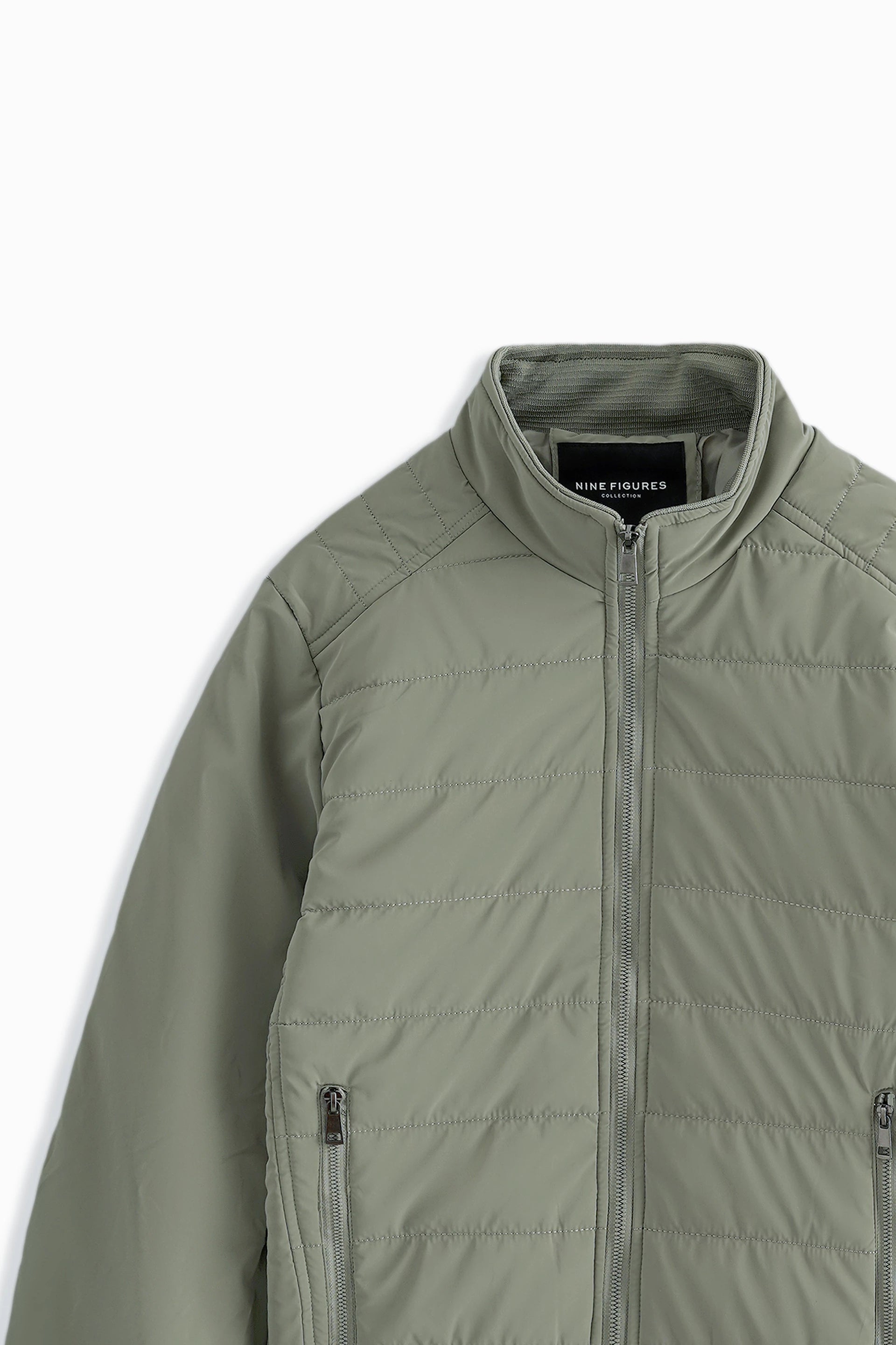 Mock Neck Puffer Jacket