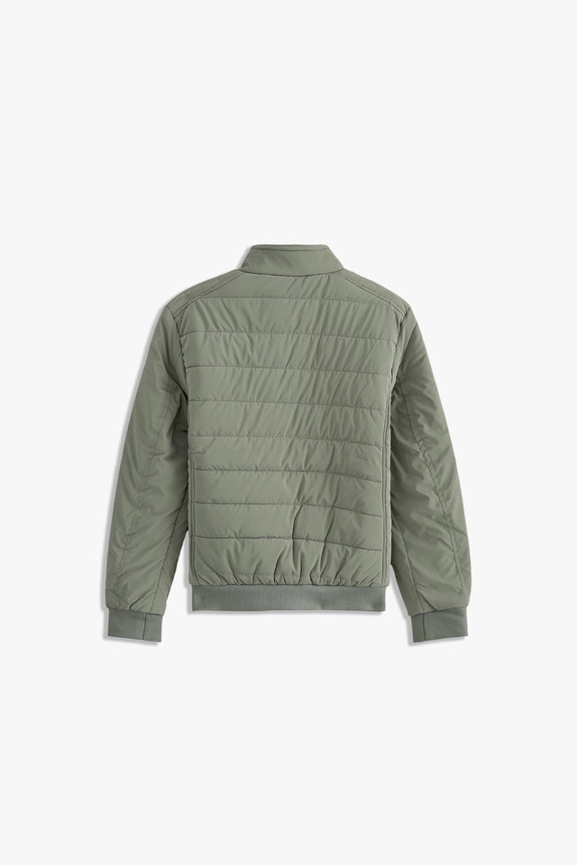 Mock Neck Puffer Jacket