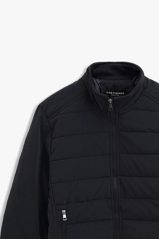 Mock Neck Puffer Jacket