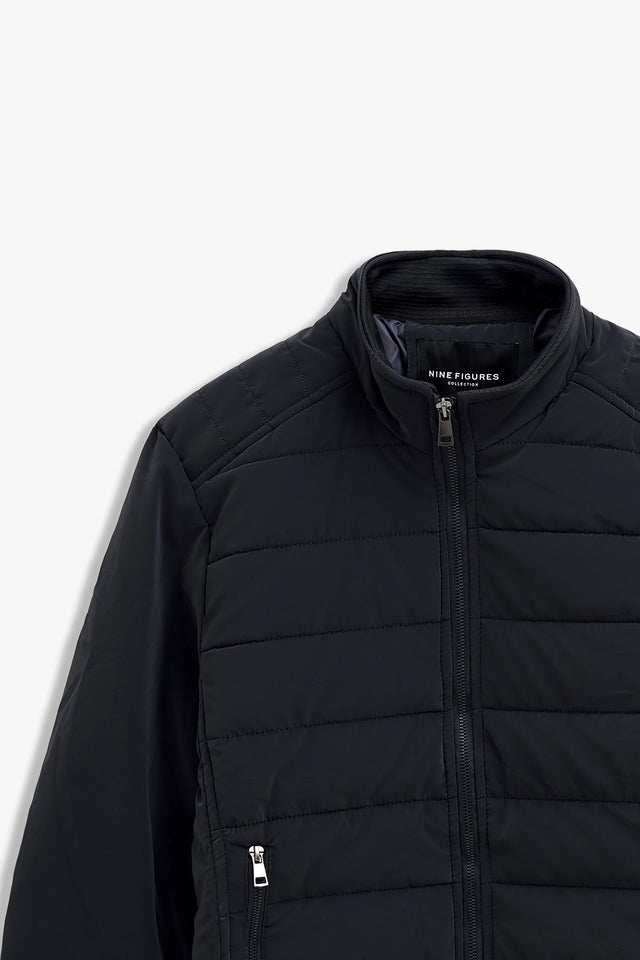 Mock Neck Puffer Jacket