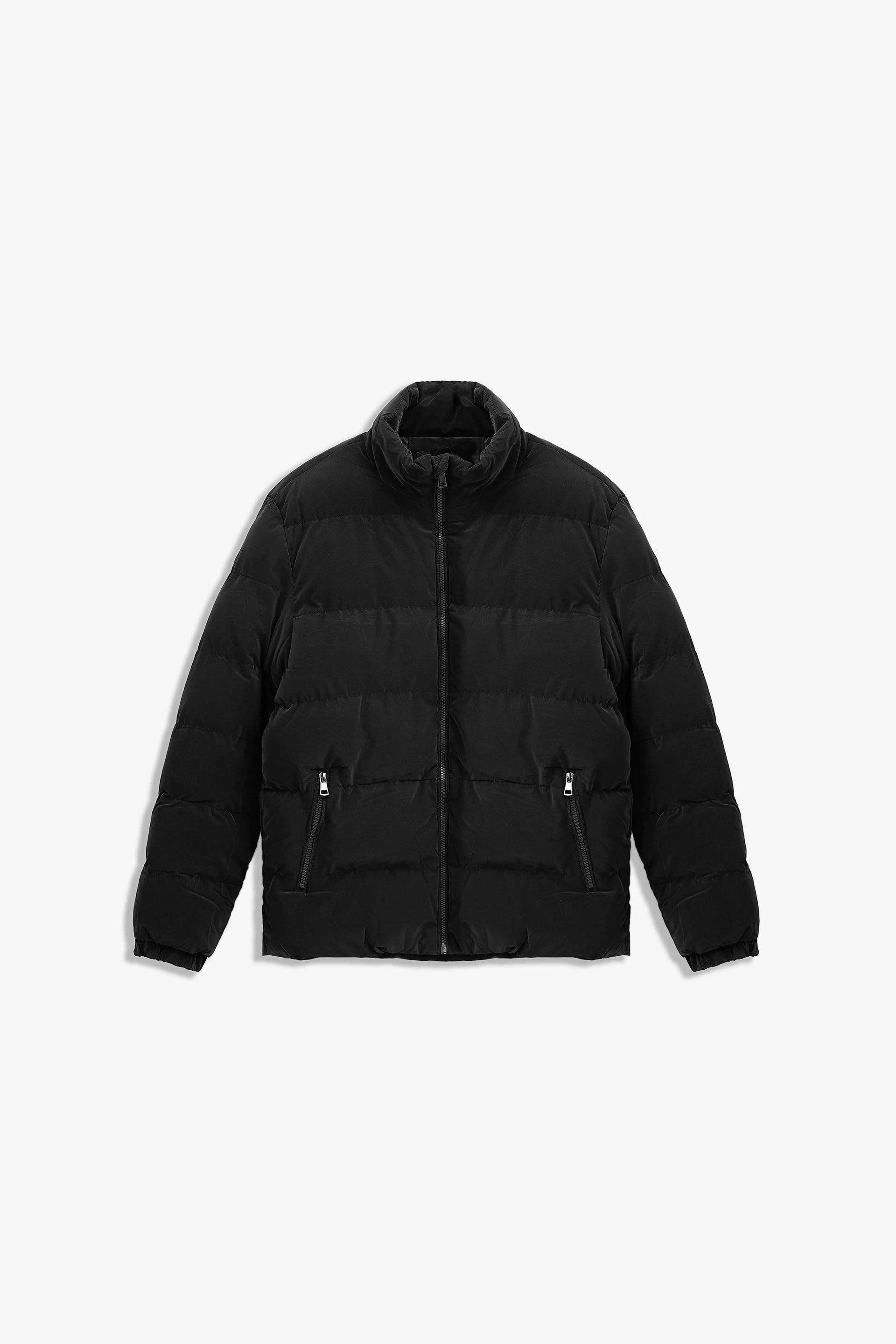 Mock Neck Puffer Jacket