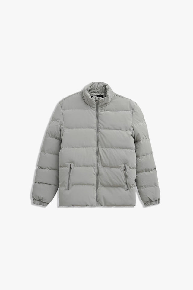 Mock Neck Puffer Jacket