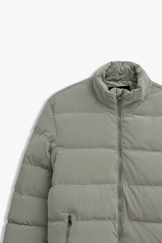 Mock Neck Puffer Jacket