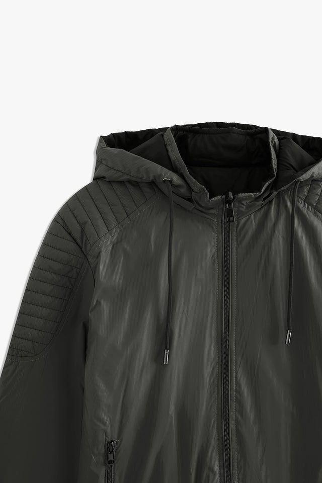 Reversible Hooded Jacket