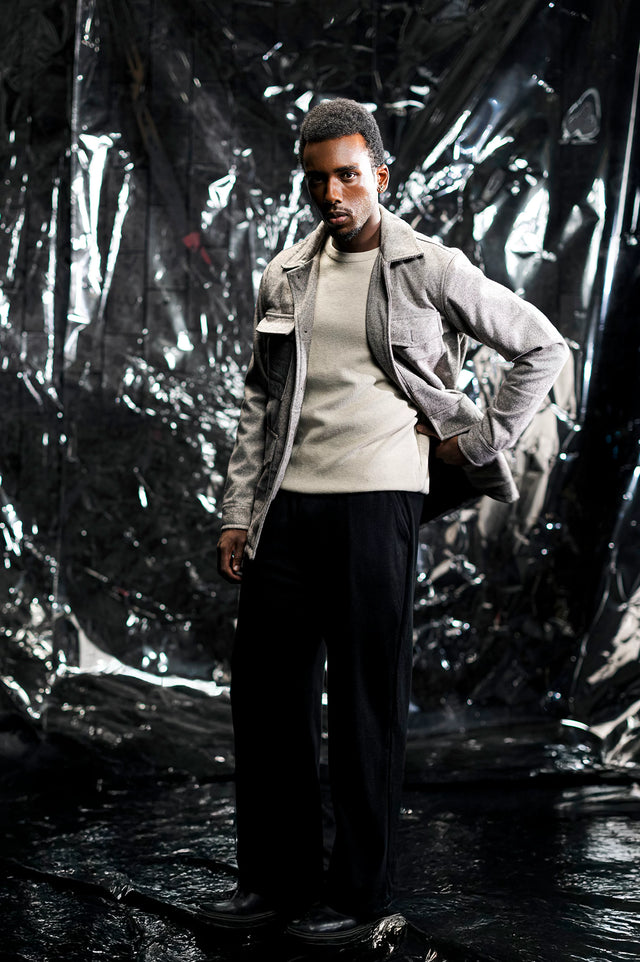 Basic Textured Jacket