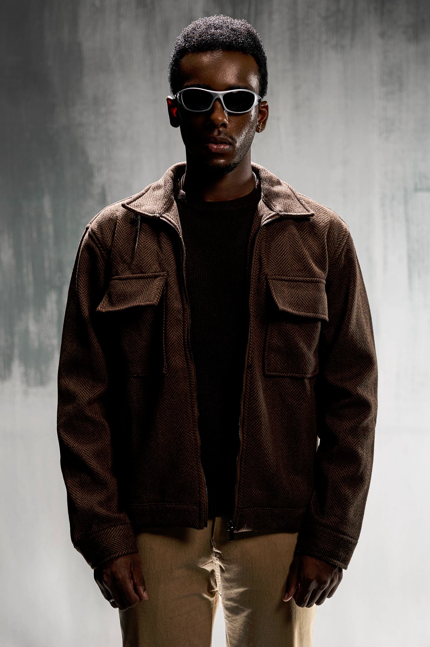 Basic Textured Jacket