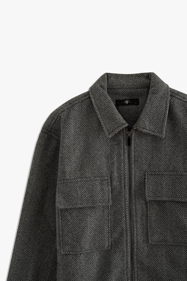 Basic Textured Jacket