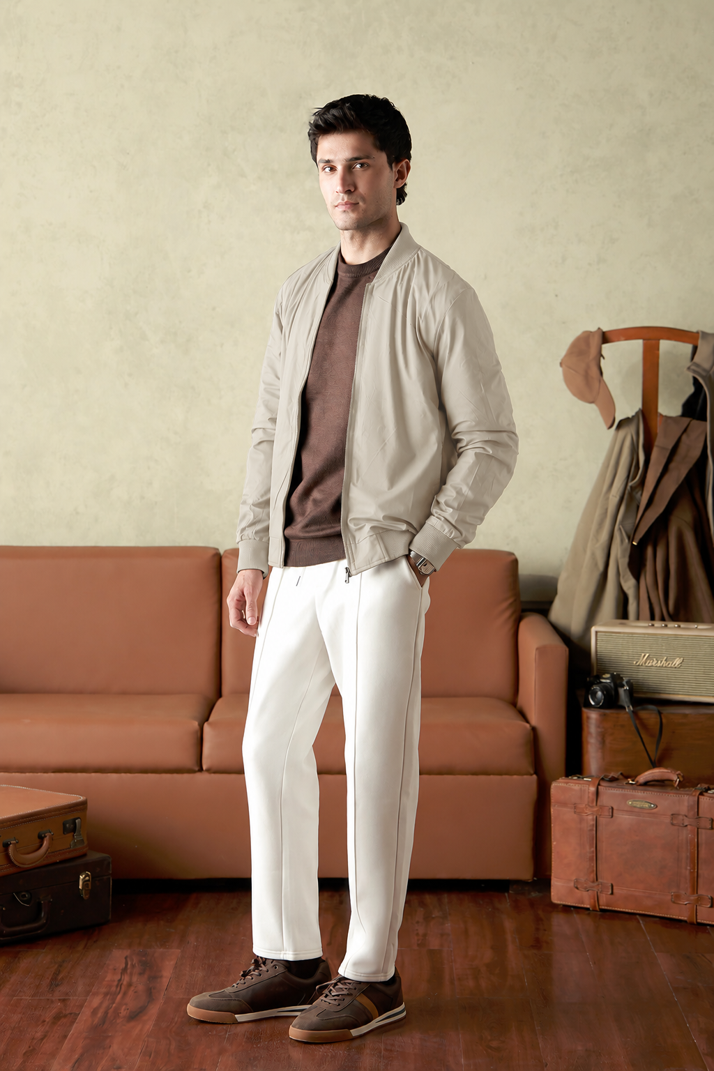 Mock Neck Jacket