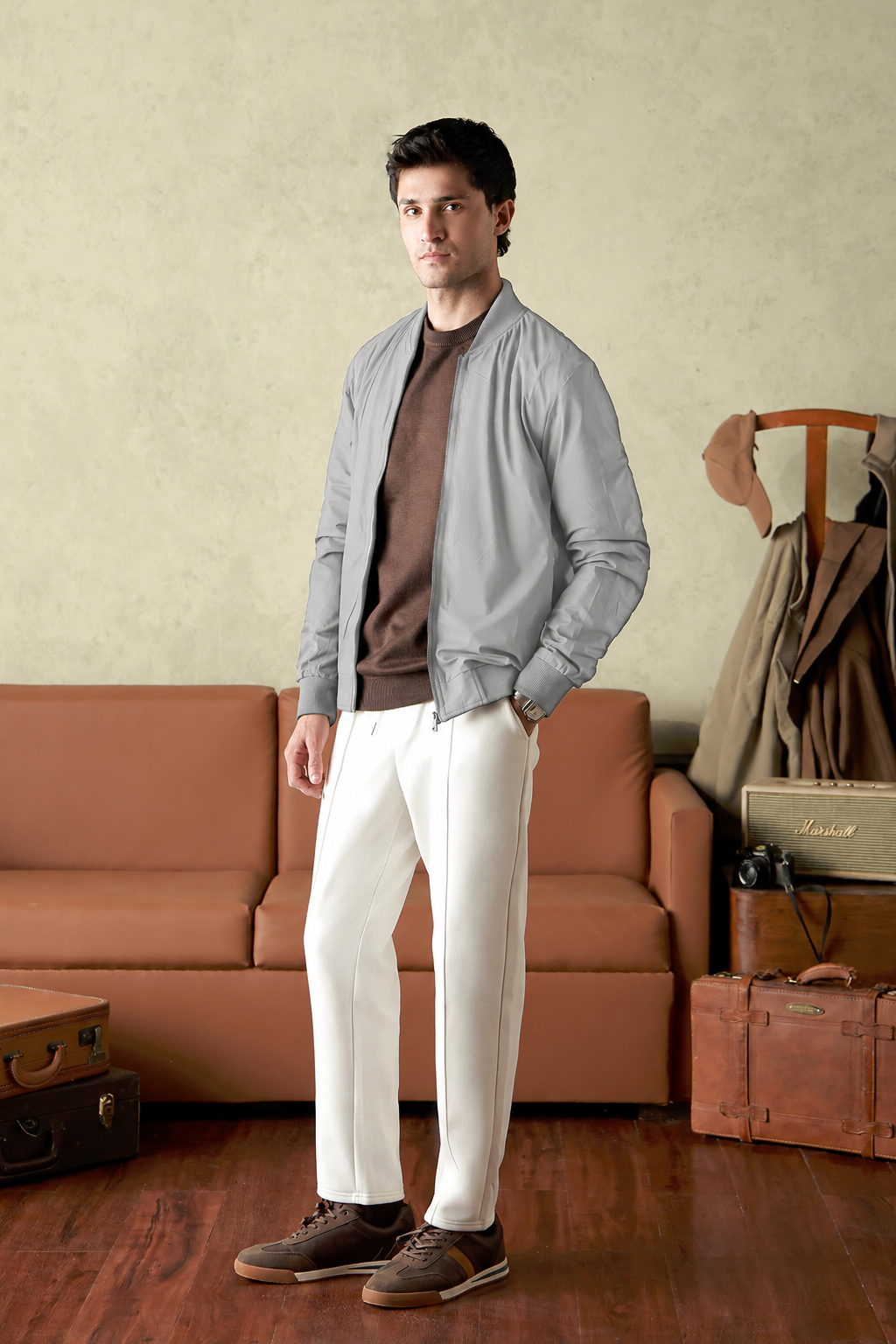 Mock Neck Jacket