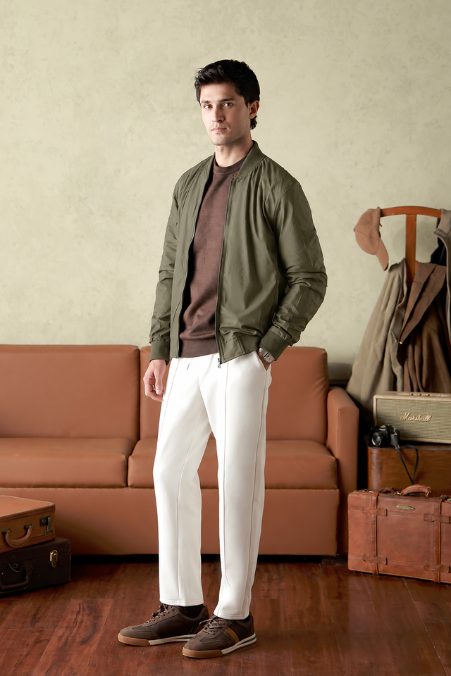 Mock Neck Jacket