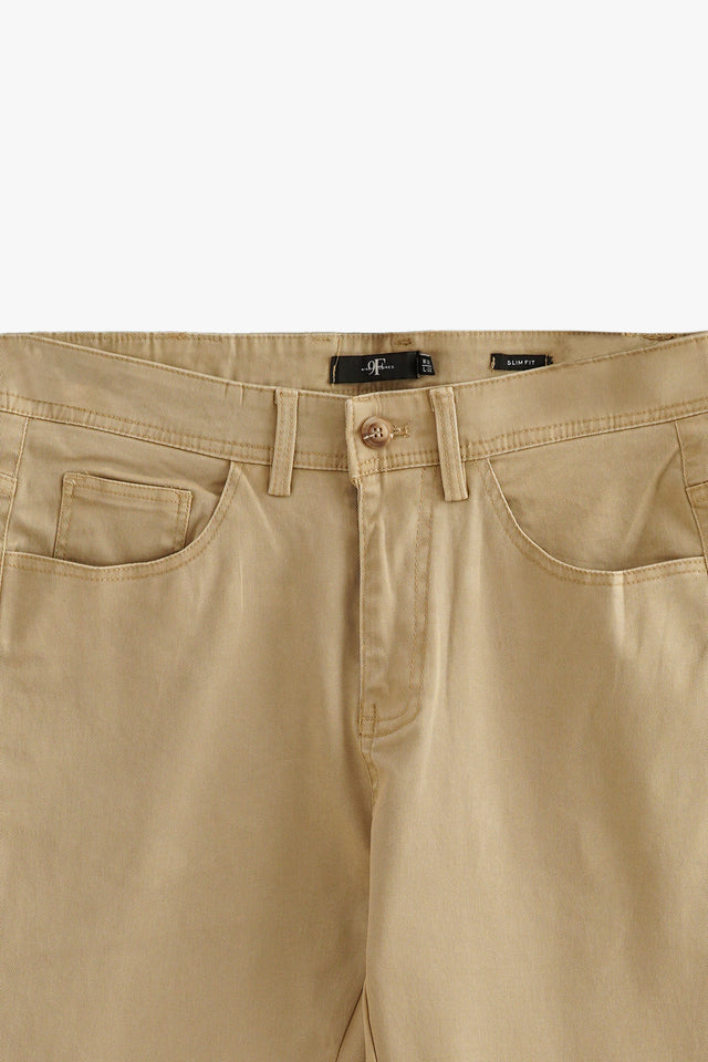 5 POCKET NON DENIM JEANS