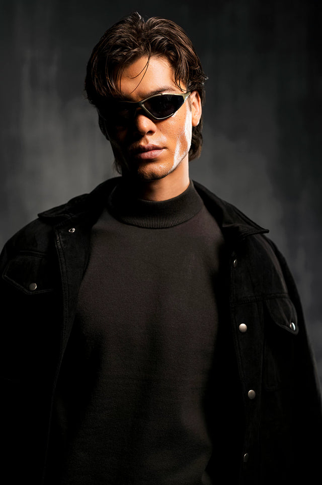 Suede Trucker Jacket