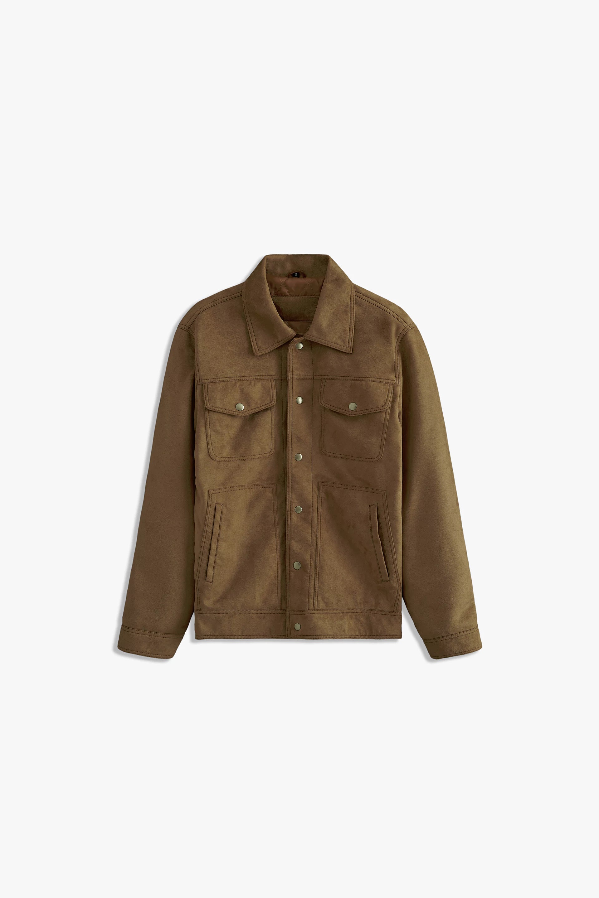 Suede Trucker Jacket