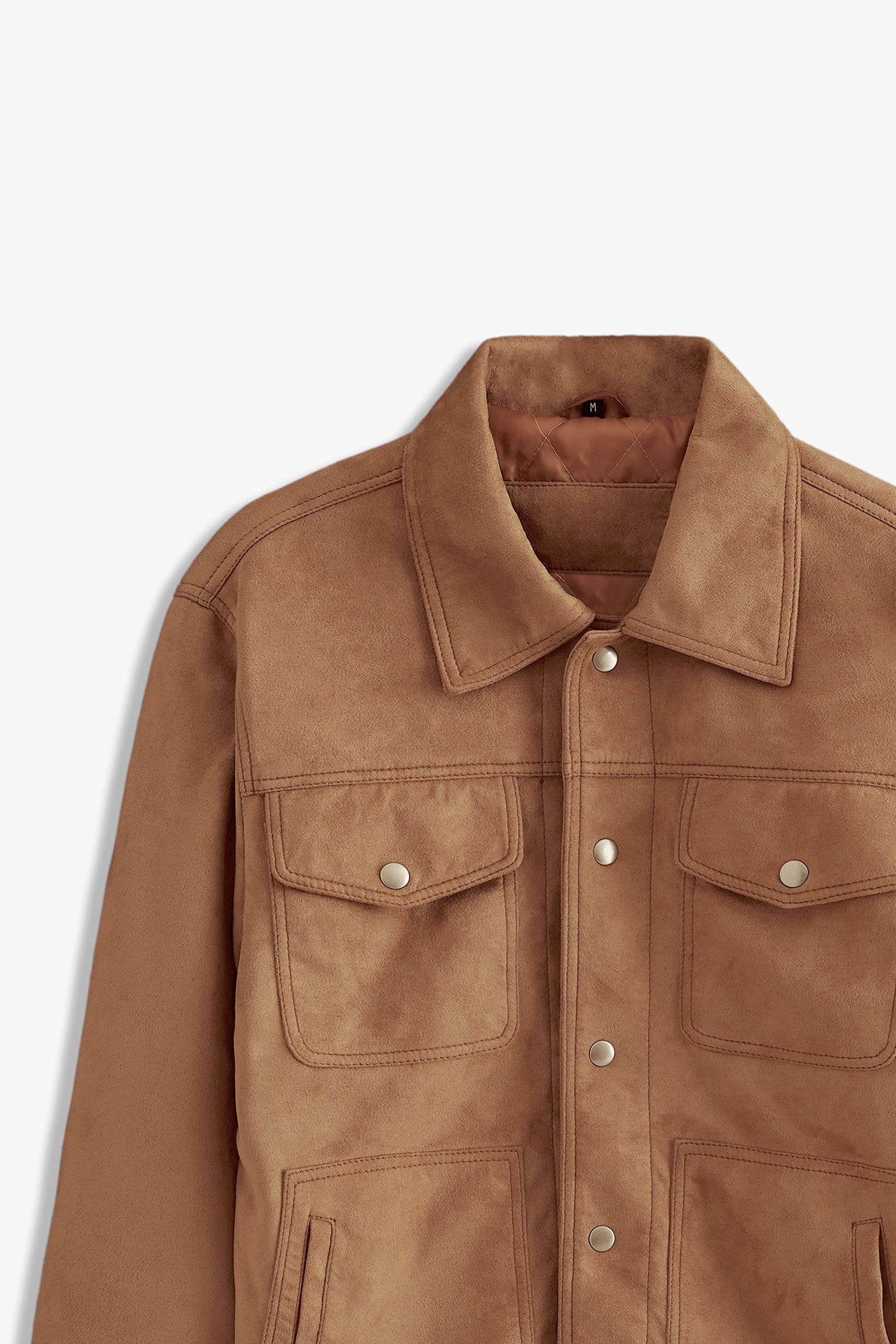 Suede Trucker Jacket
