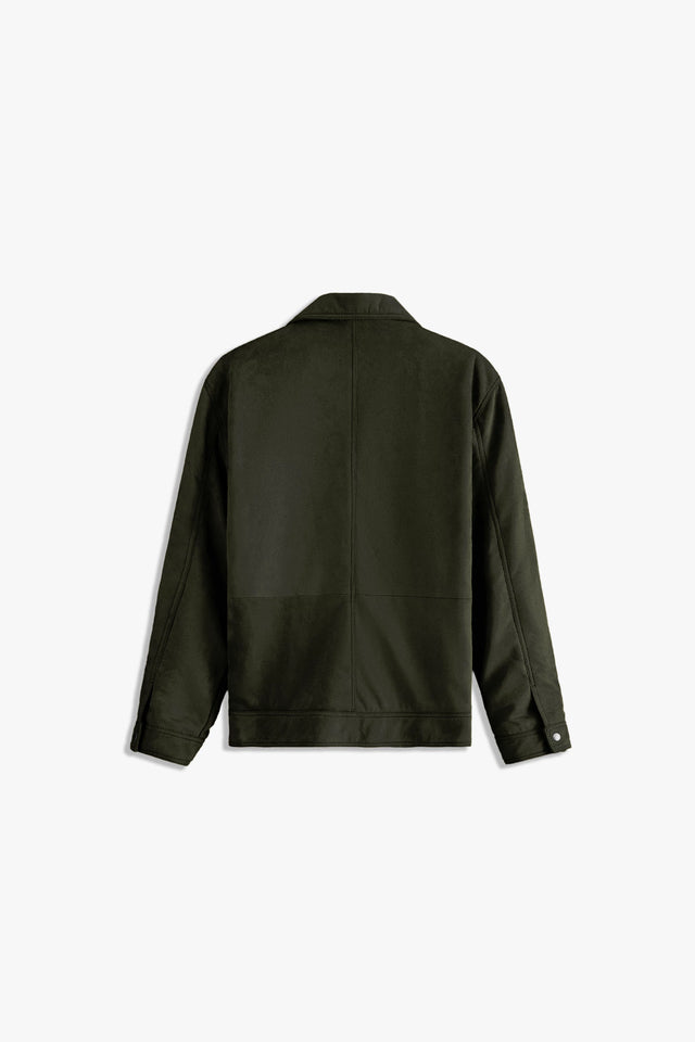 Suede Trucker Jacket