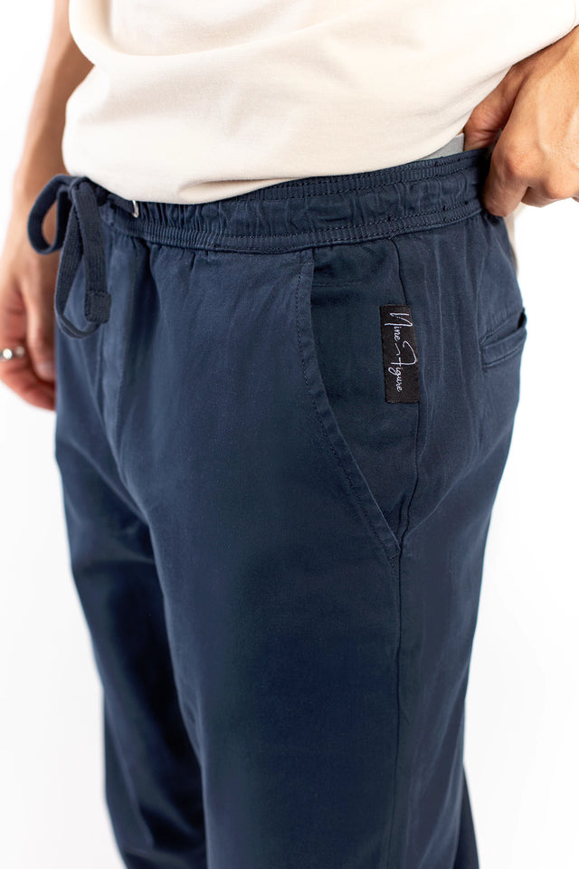 Navy Jogger Pants - 9figure