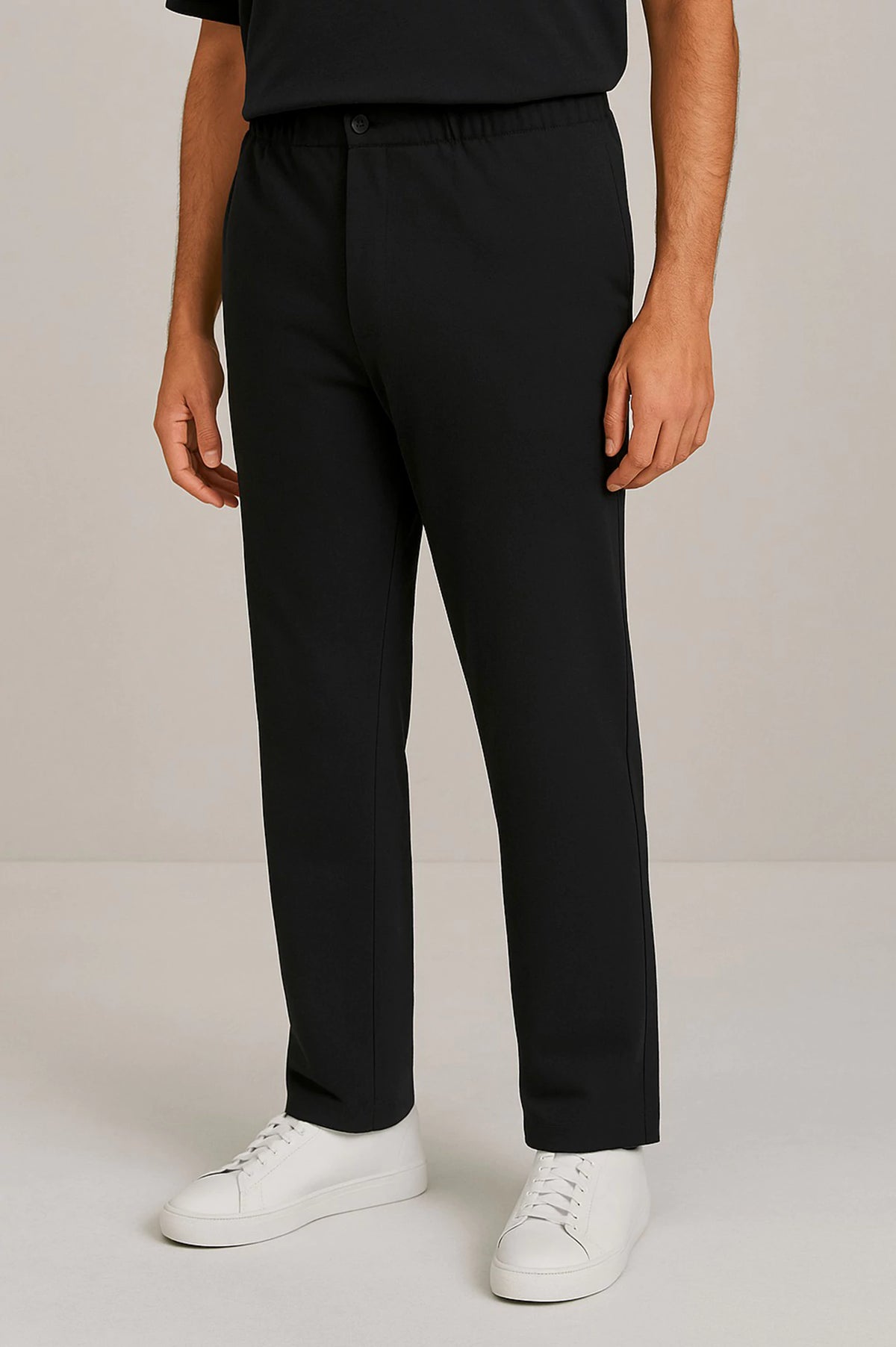 Interlock Knitted Trouser