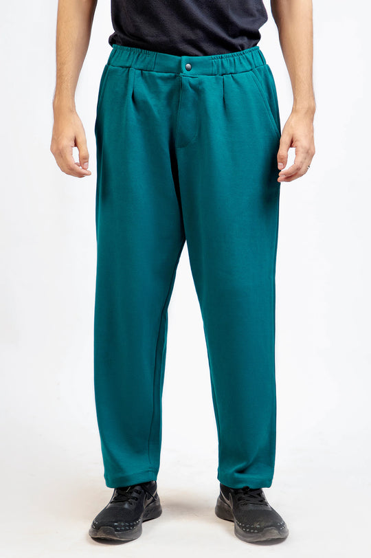 Interlock Knitted Trouser