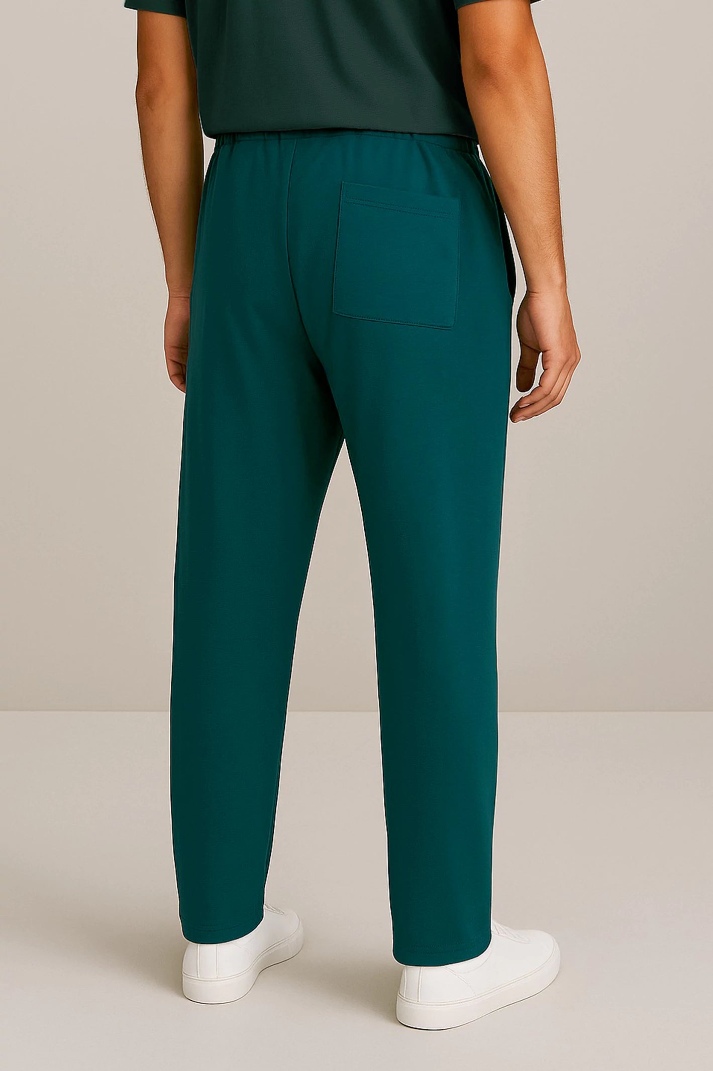 Interlock Knitted Trouser