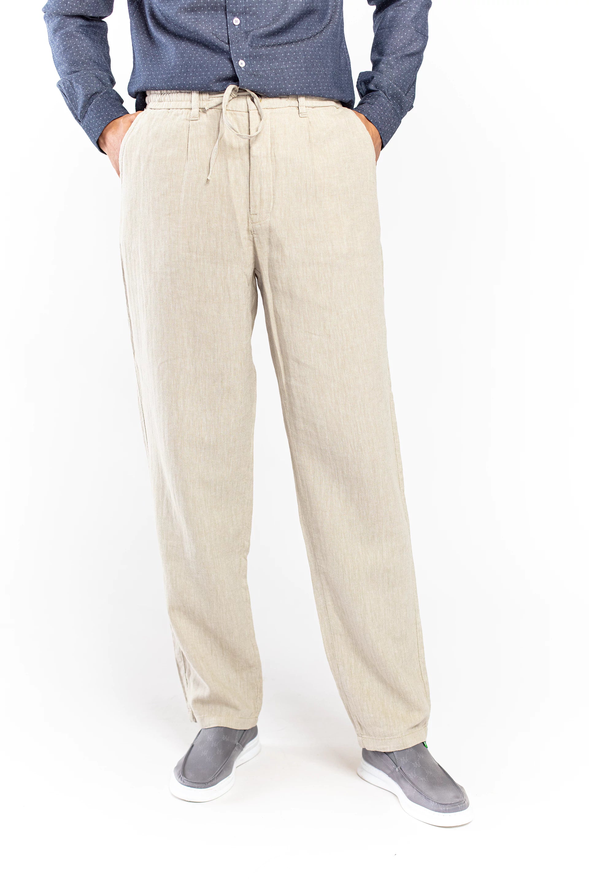 Stone Linen Pants - 9figure