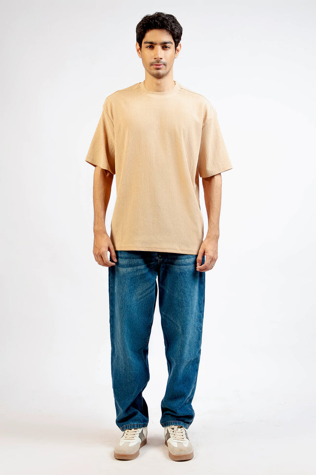 Basic Textured T-Shirt
