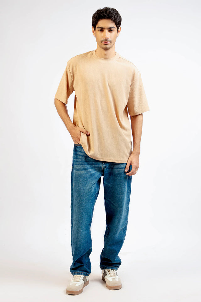 Basic Textured T-Shirt