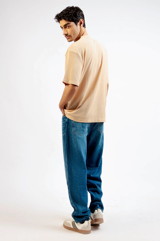 Basic Textured T-Shirt