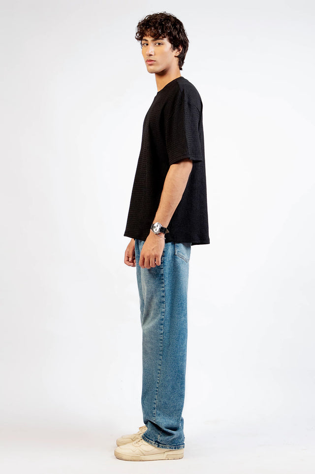 Basic Textured T-Shirt