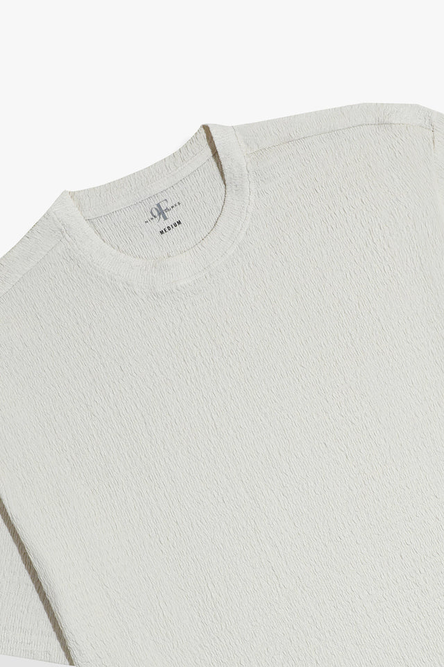 Basic Textured T-Shirt