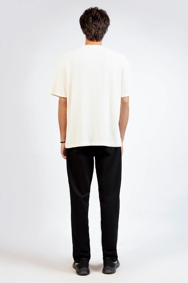 Basic Textured T-Shirt