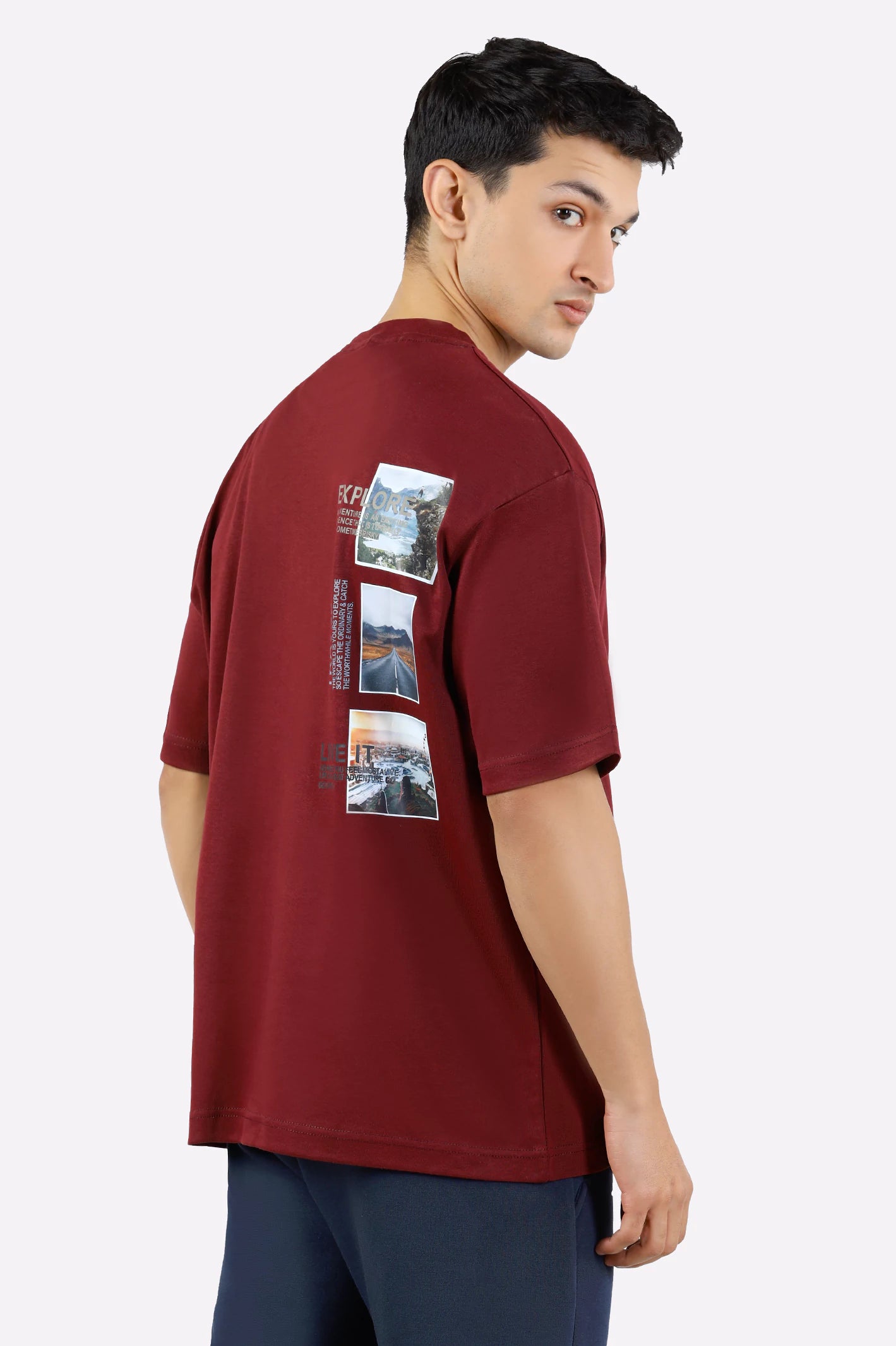 Mens Oversize Graphic Tee