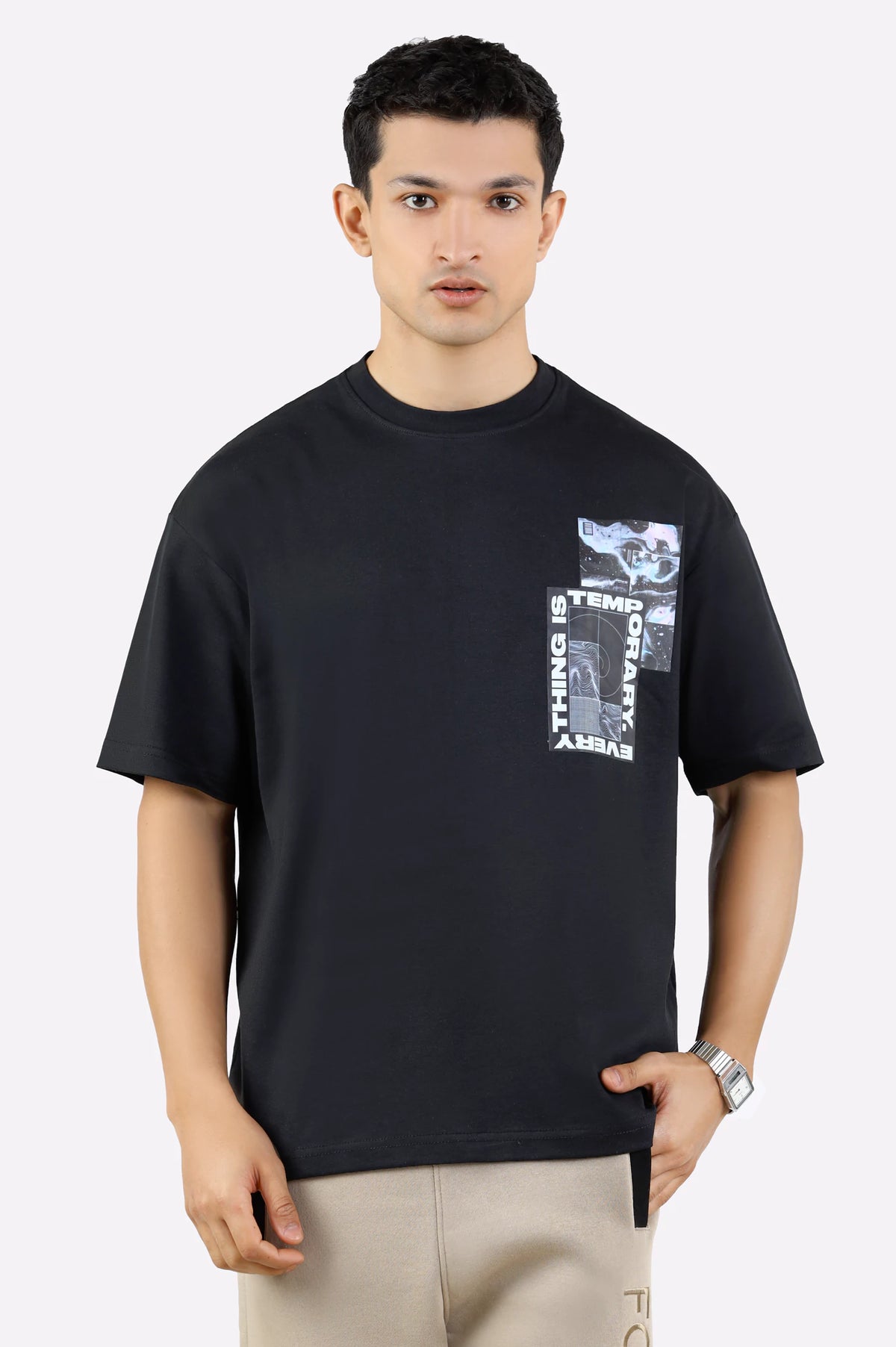 Mens Oversize Graphic Tee