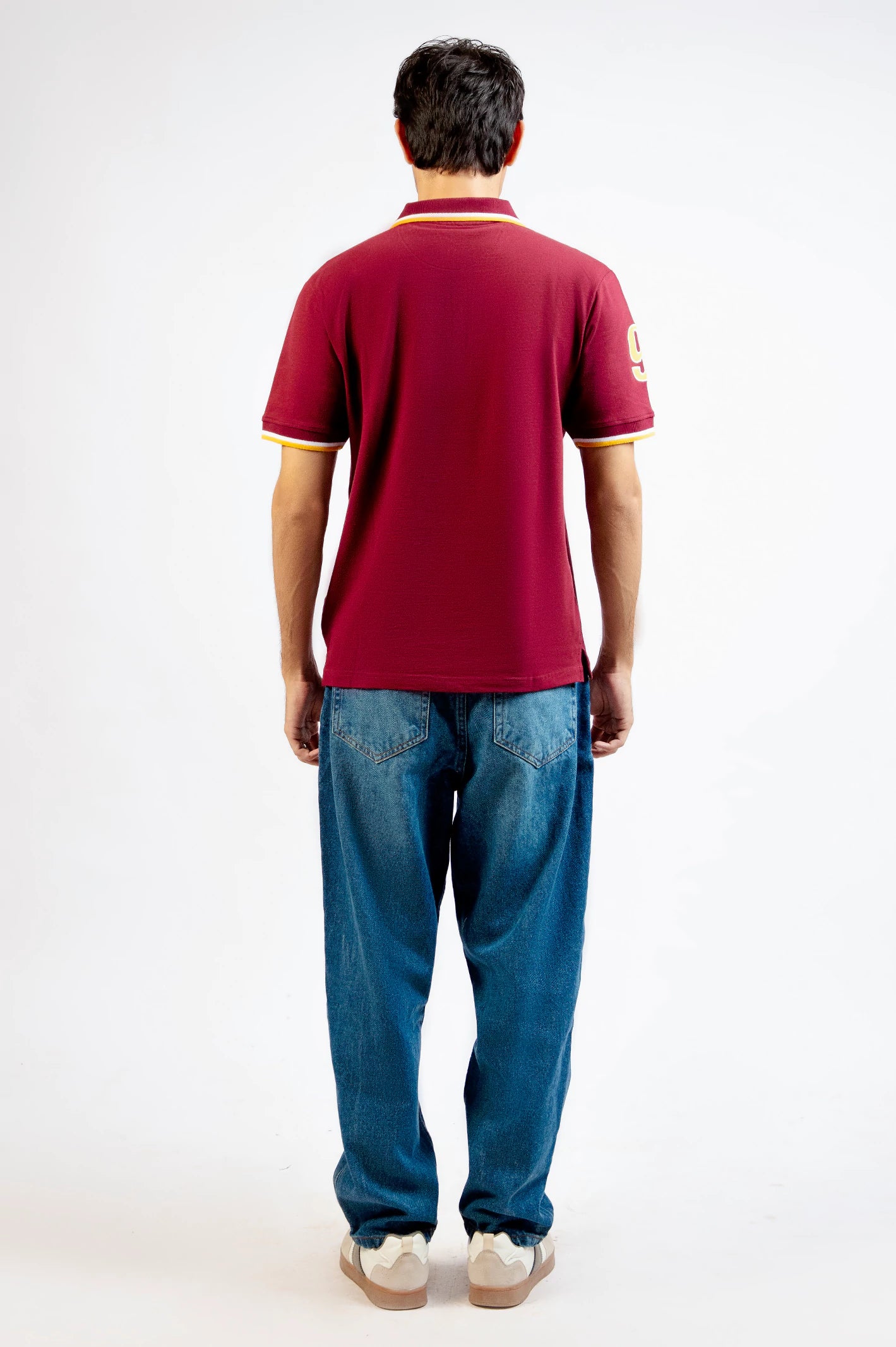 Tipping Collar Embroidered Polo