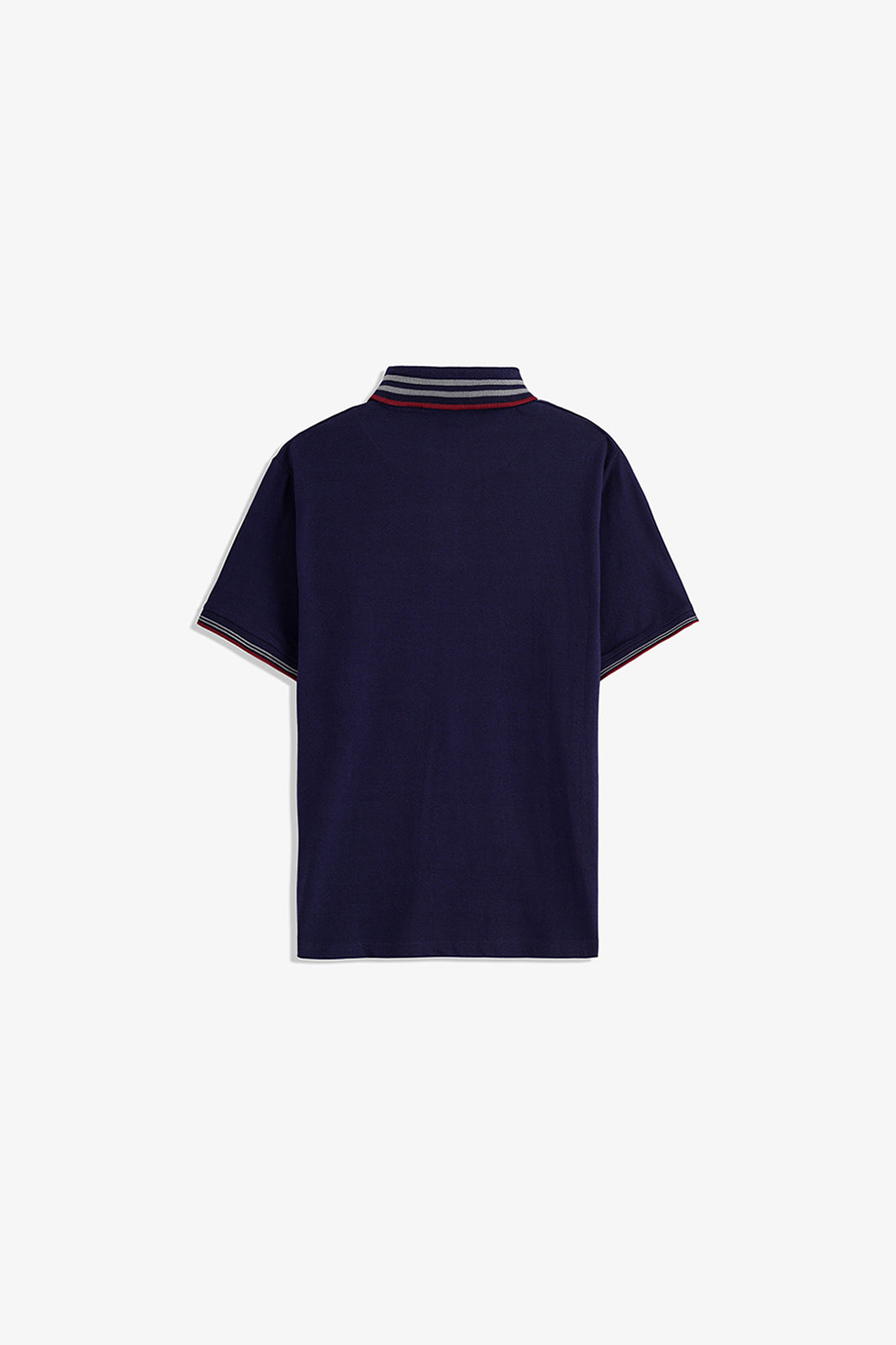 Tipping Collar Embroidered Polo