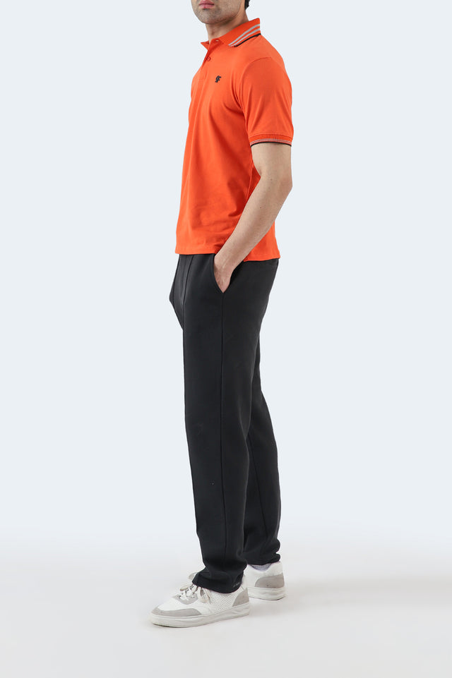 Tipping Collar Embroidered Polo