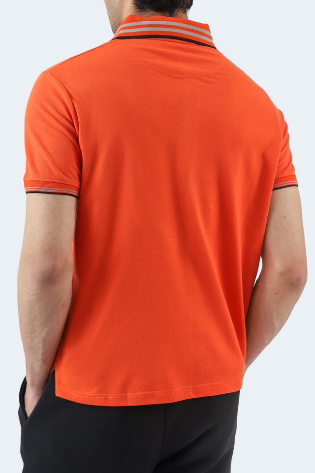 Tipping Collar Embroidered Polo