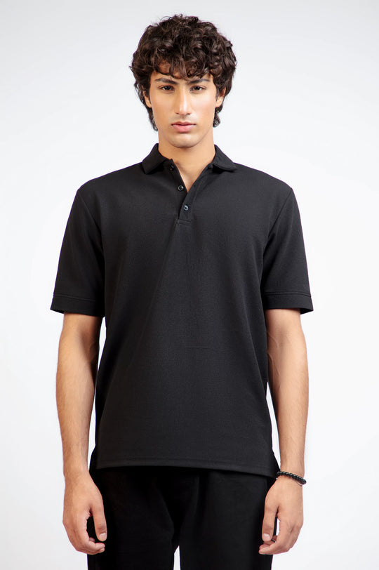 Basic Textured Polo