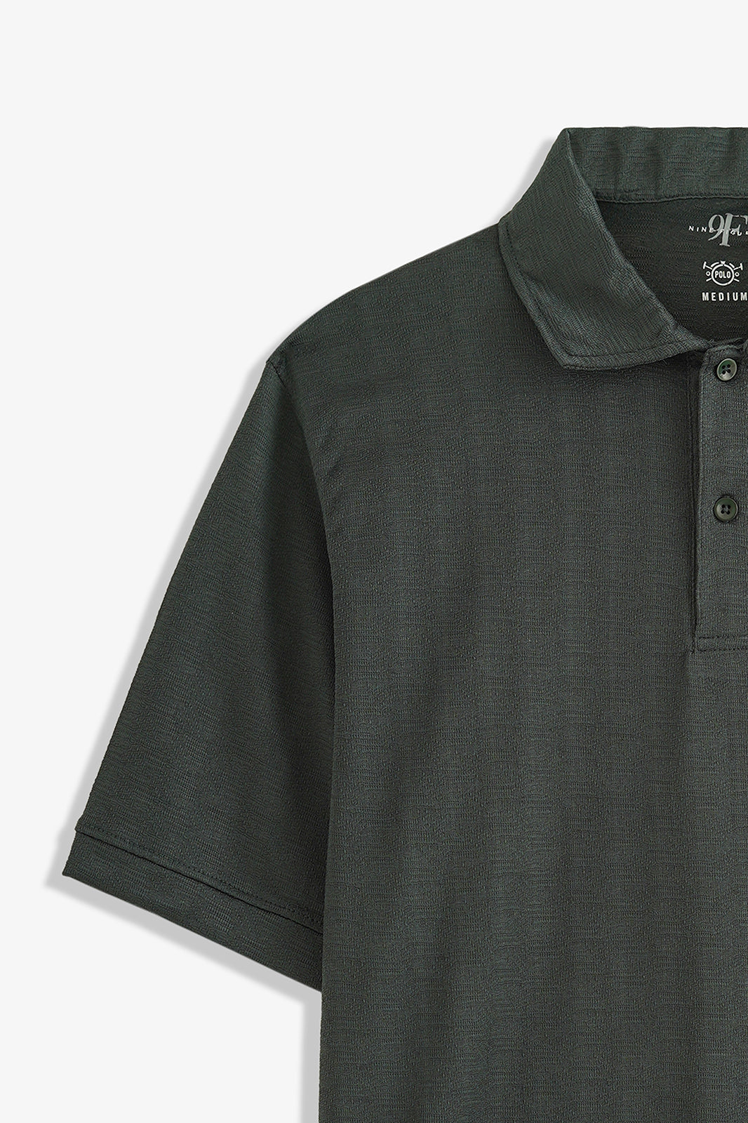 Textured Basic Polo